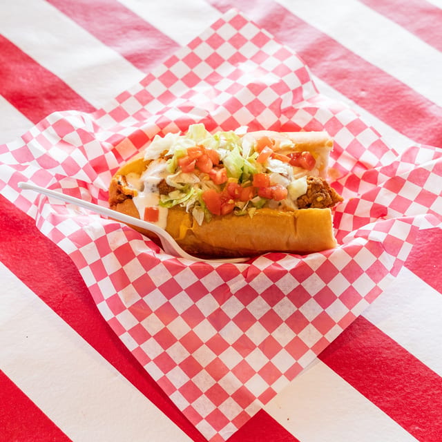 Breaded Spicy Chicken Stuffer with Cheese (6").