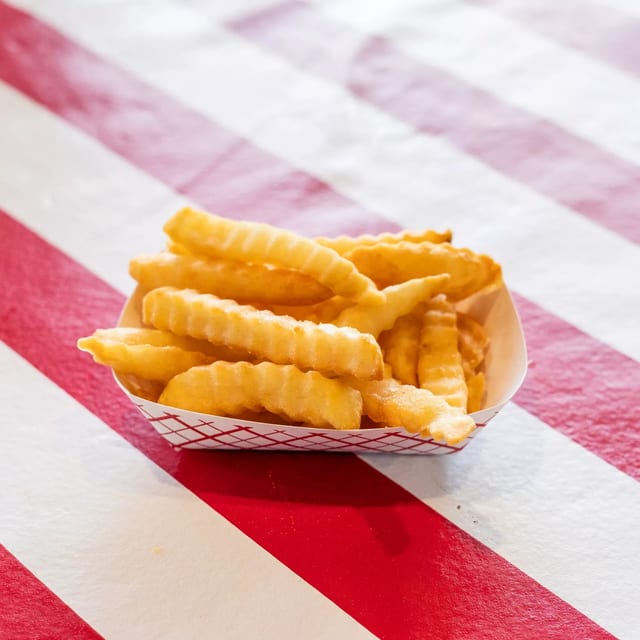 Crinkle-Cut French Fries.